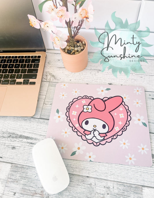 Pink Kawaii Mousepad