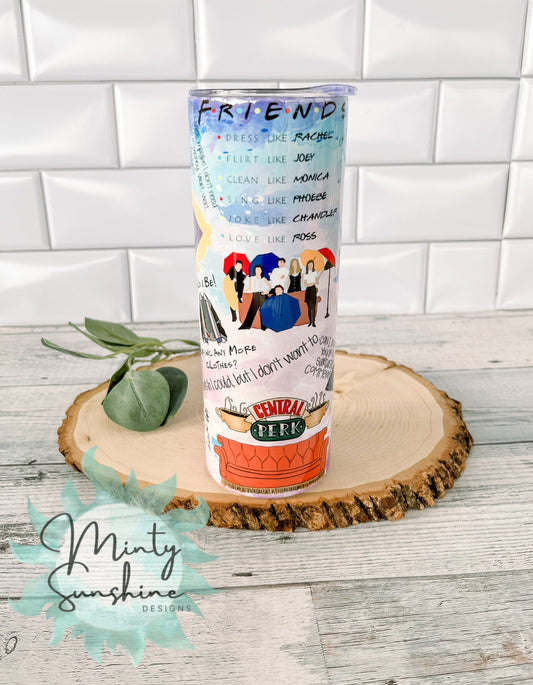 Friends 20 oz Stainless Steel Tumbler