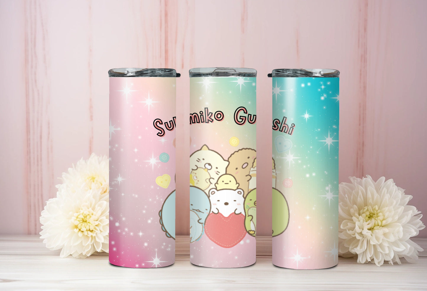 Summiko Gurashi Friends 20oz Stainless Steel Tumbler Cup